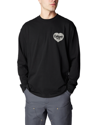 Carhartt WIP L/S Spree T-Shirt Black/Grey