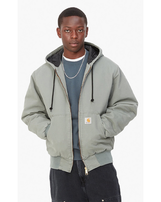 Carhartt WIP OG Active Jacket Aged Canvas Smoke Green