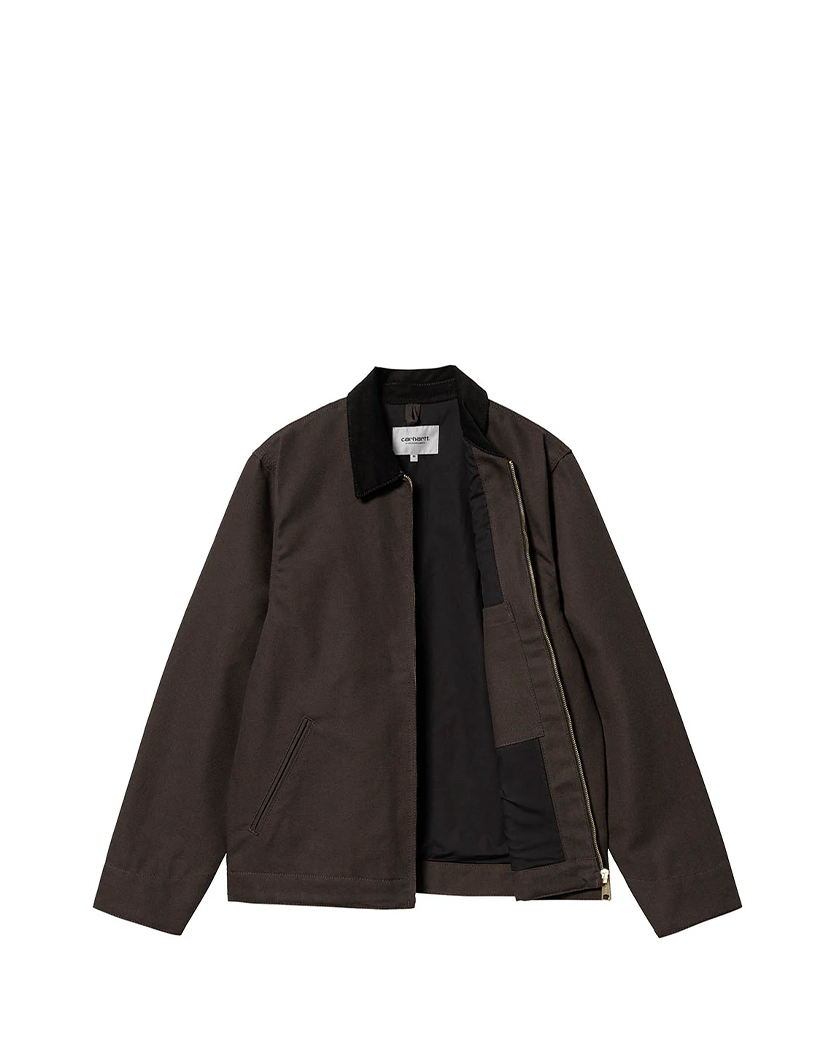 Carhartt WIP OG Detroit Jacket (Spring) Aged Canvas Tobacco / Black