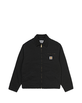 Carhartt WIP OG Detroit Jacket (Winter) Aged Canvas Black