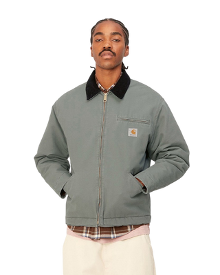 Carhartt WIP OG Detroit Jacket (Winter) Aged Canvas Smoked Green