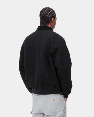 Carhartt WIP OG Santa Fe Jacket Aged Canvas Black