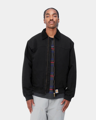 Carhartt WIP OG Santa Fe Jacket Aged Canvas Black