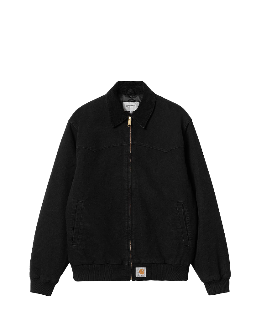 Carhartt WIP OG Santa Fe Jacket Aged Canvas Black