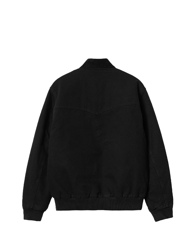 Carhartt WIP OG Santa Fe Jacket Aged Canvas Black