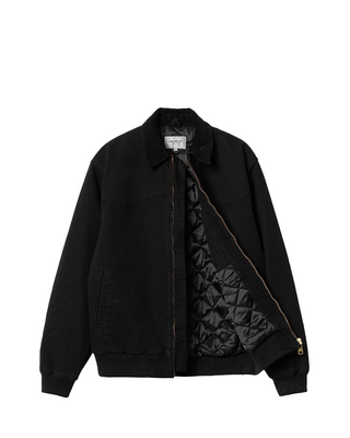 Carhartt WIP OG Santa Fe Jacket Aged Canvas Black