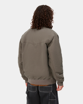 Carhartt WIP OG Santa Fe Jacket Aged Canvas Black Barista