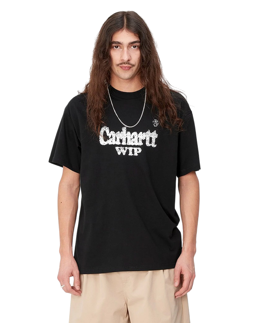 Carhartt WIP S/S Spree Halftone T-Shirt Black