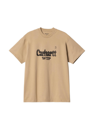 Carhartt WIP S/S Spree Halftone T-Shirt Light Brown