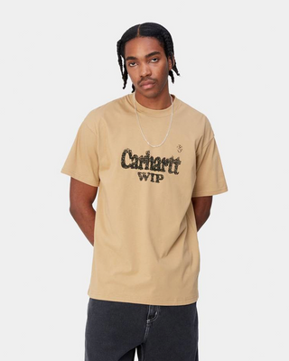 Carhartt WIP S/S Spree Halftone T-Shirt Light Brown