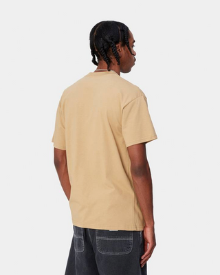 Carhartt WIP S/S Spree Halftone T-Shirt Light Brown