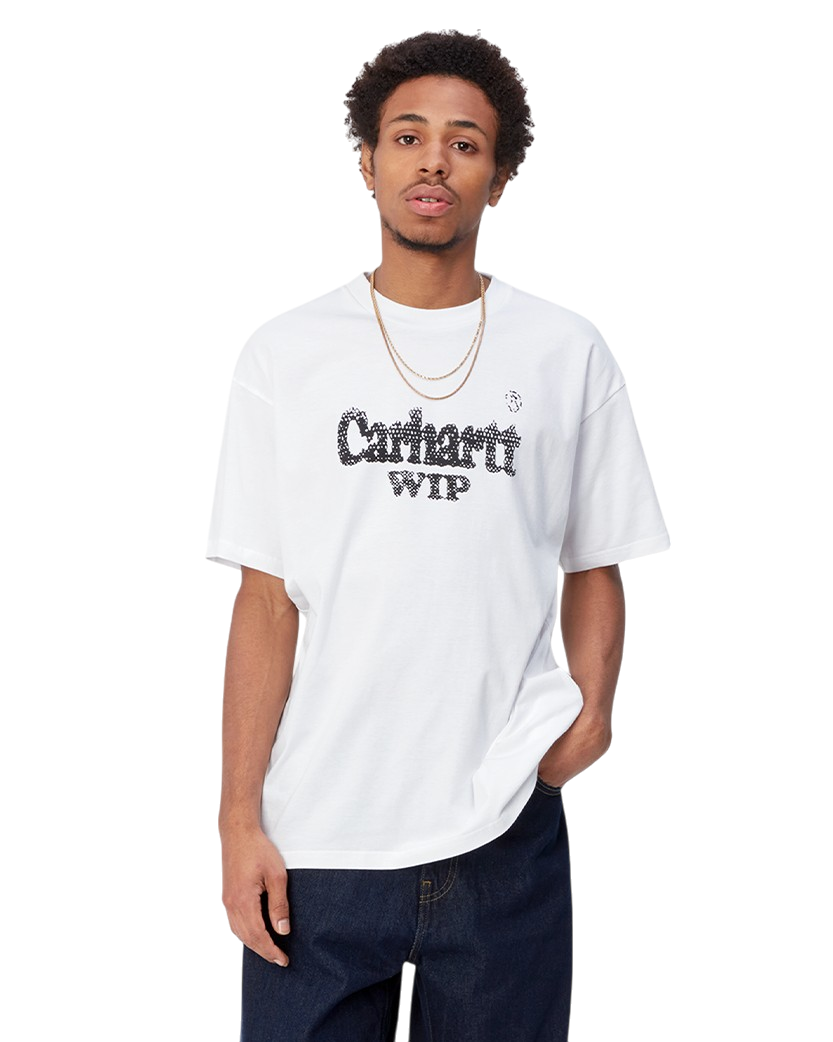 Carhartt WIP S/S Spree Halftone T-Shirt White