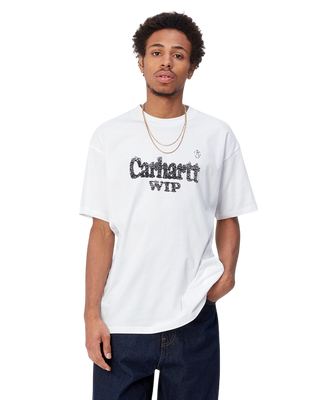 Carhartt WIP S/S Spree Halftone T-Shirt White