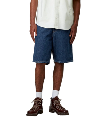 Carhartt WIP Single Knee Denim Short Stone Washed Blue