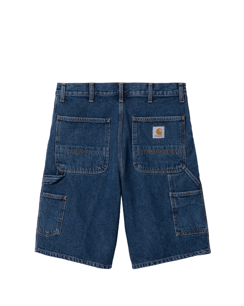 Carhartt WIP Single Knee Denim Short Stone Washed Blue