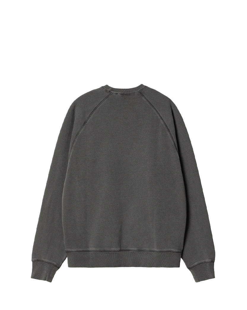 Carhartt WIP Taos Sweat Garment Dyed Grey