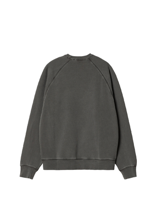 Carhartt WIP Taos Sweat Garment Dyed Grey