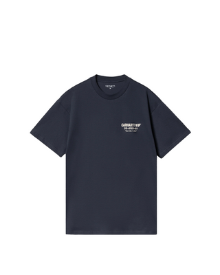 Carhartt WIP Less Troubles T-Shirt Blue/Wax