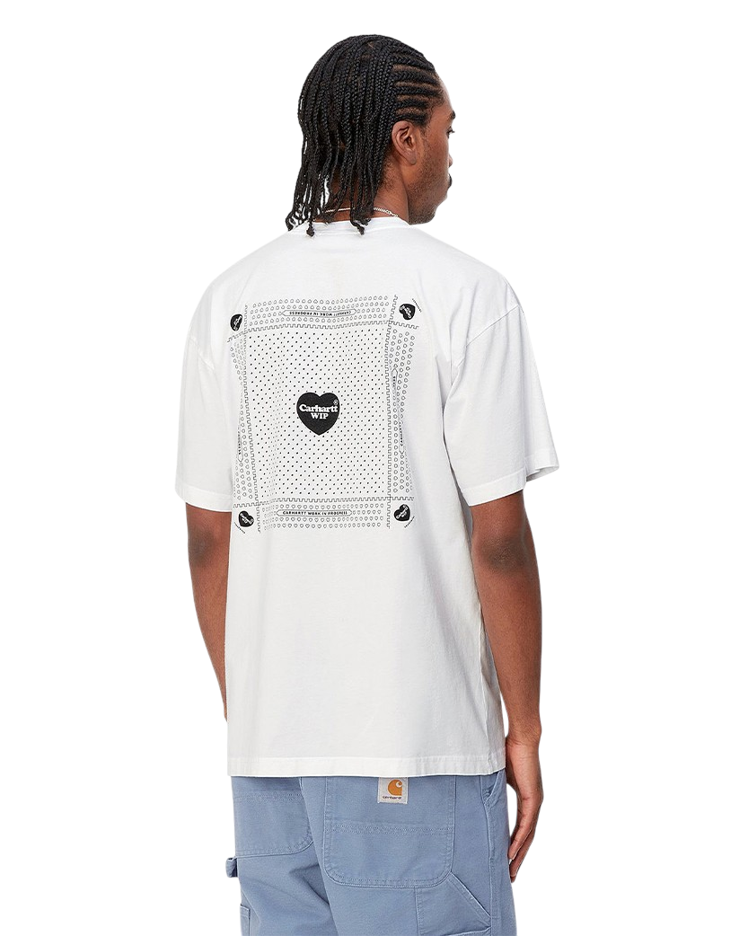 Carhartt Wip S/S Heart Bandana T-Shirt White