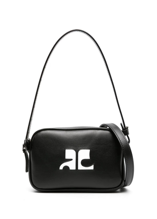 Courreges Slim Camera Bag Black