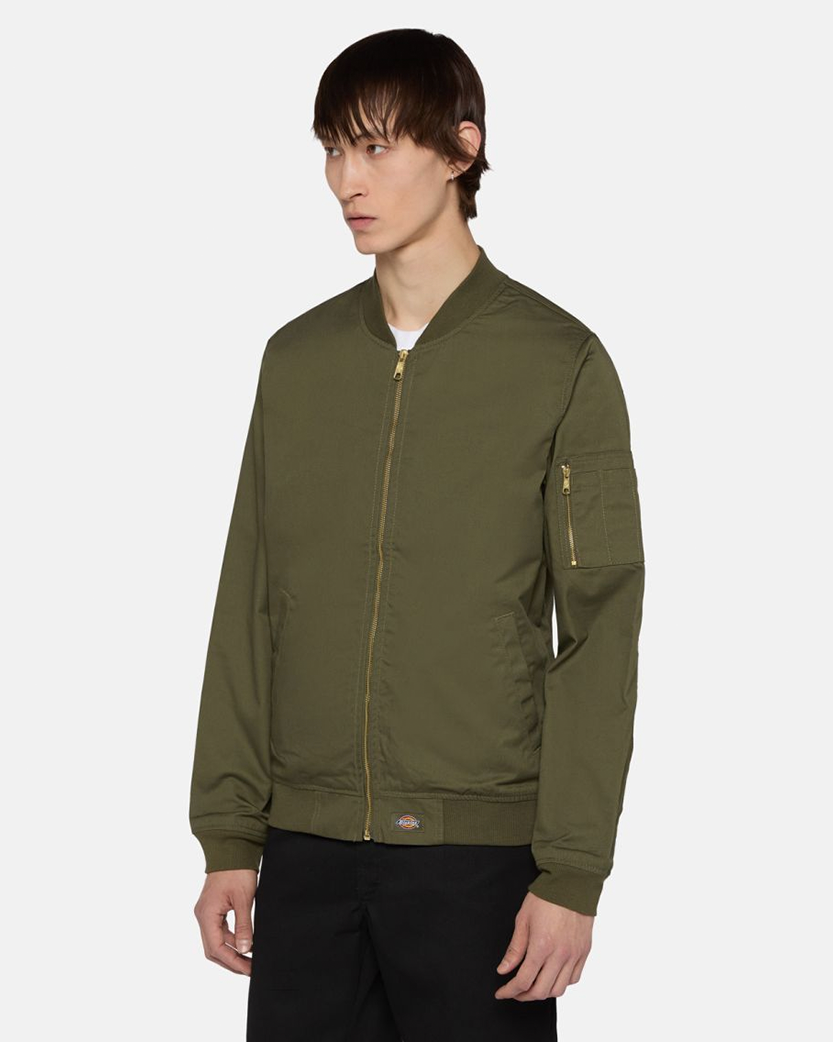 Dickies Hughson Bomber Jacket Green