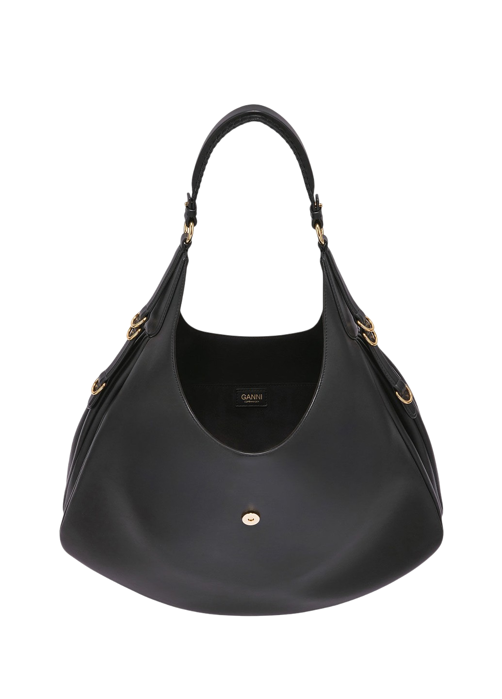 Ganni Large Kat Bag Black