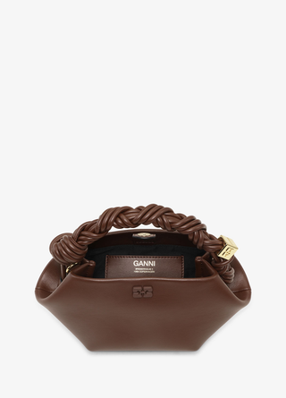 Ganni Mini Bou Bag Chocolate Fondant