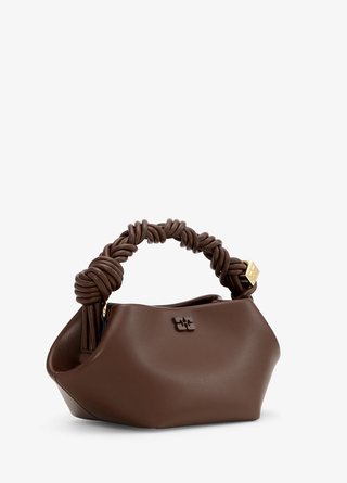 Ganni Mini Bou Bag Chocolate Fondant
