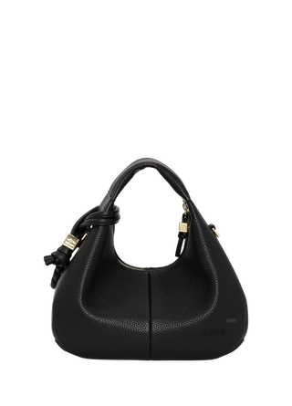 Ganni Mini Hobo Bag Black
