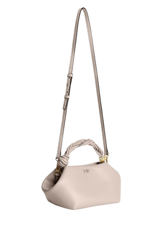 Ganni Small Bou Bag Oyster Gray