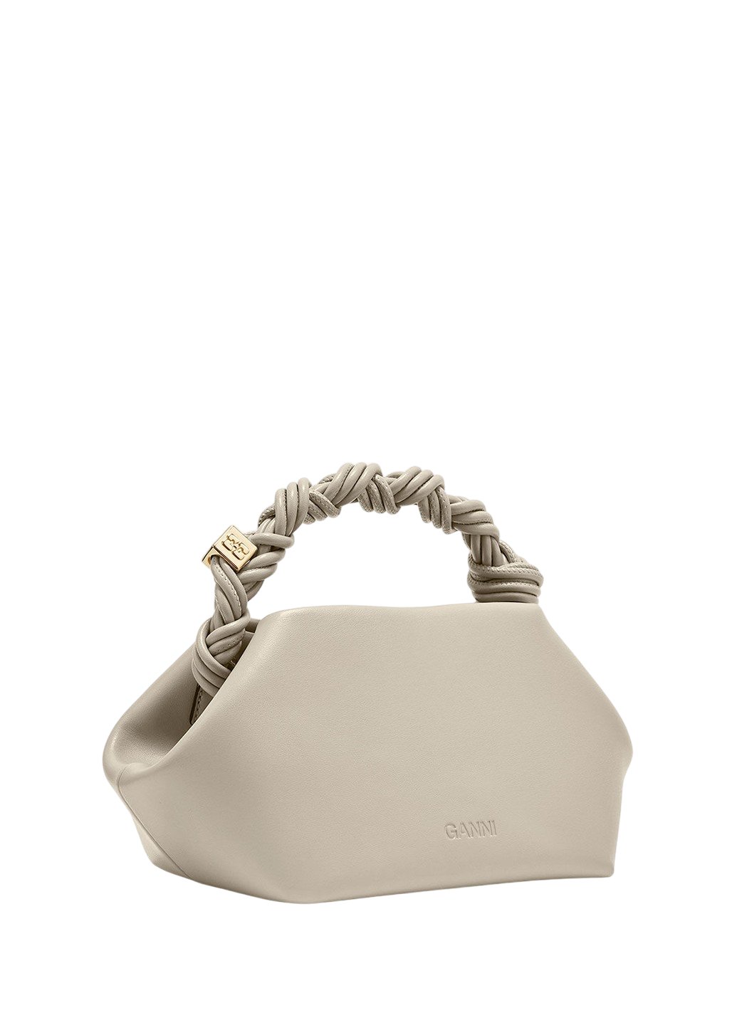 Ganni Small Bou Bag Oyster Gray