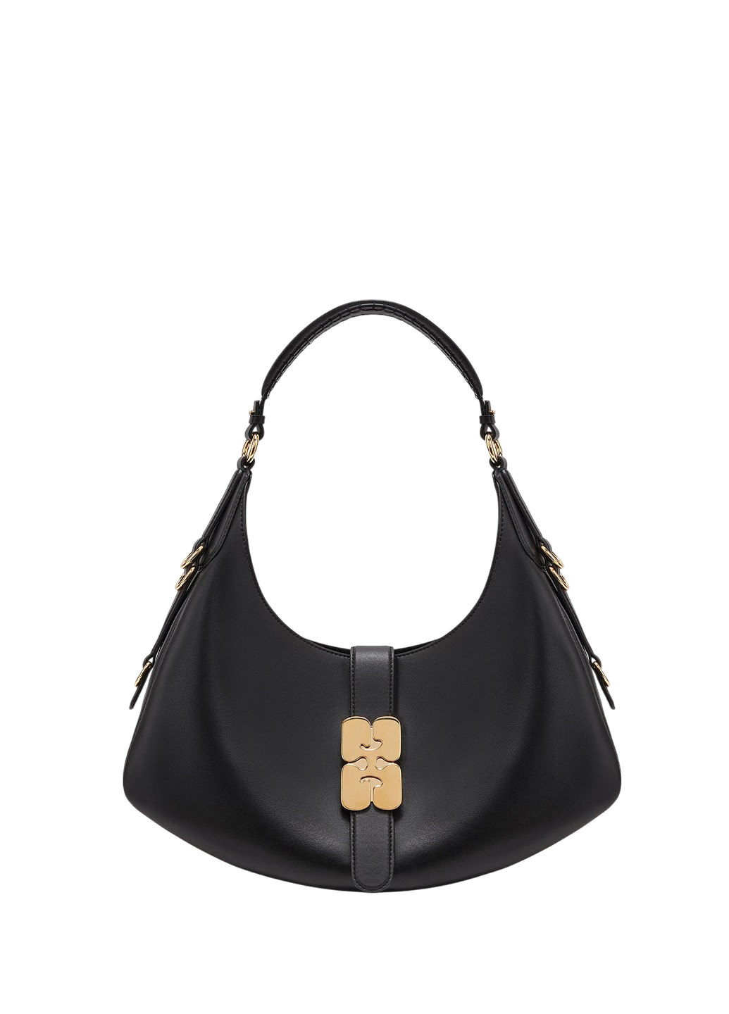 Ganni Small Kat Bag Black
