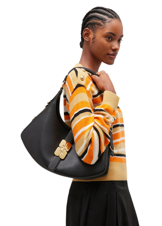 Ganni Small Kat Bag Black