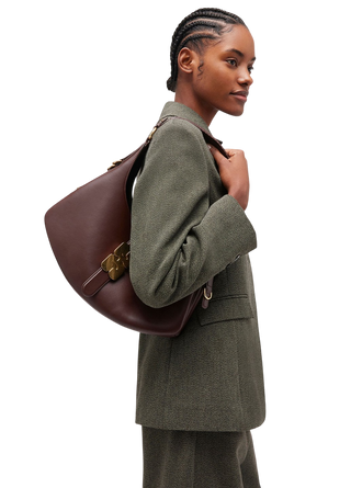 Ganni Small Kat Bag Chicory Coffee