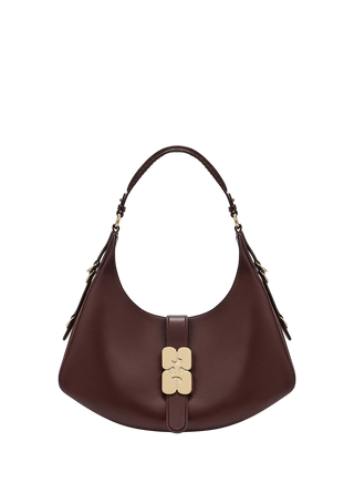 Ganni Small Kat Bag Chicory Coffee