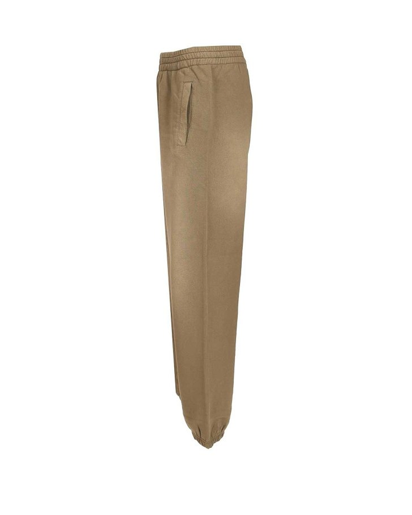 Golden Goose Cotton Sweatpants Bleached Beige