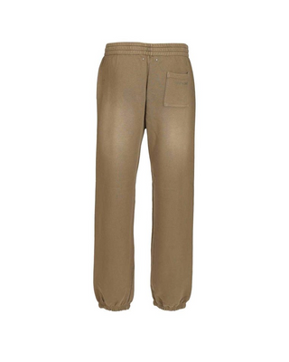 Golden Goose Cotton Sweatpants Bleached Beige