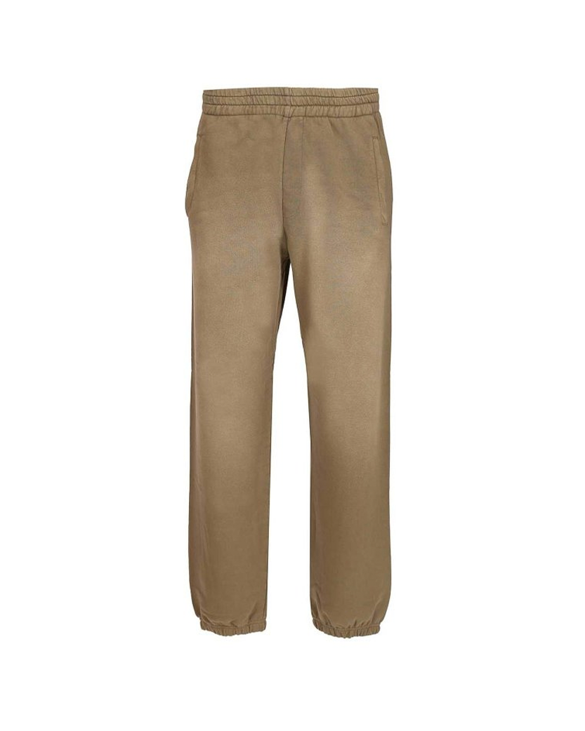 Golden Goose Cotton Sweatpants Bleached Beige