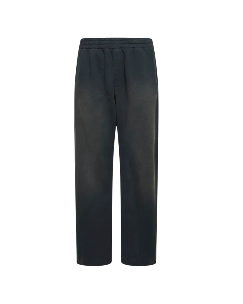 Golden Goose Star-Embellished Sweatpants Bleached Washed Black