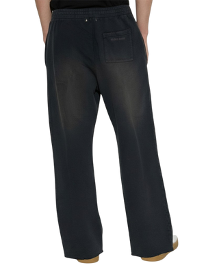 Golden Goose Star-Embellished Sweatpants Bleached Washed Black