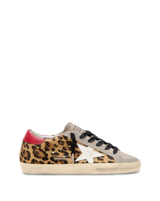 Golden Goose Super-Star Sneakers Leopard Print