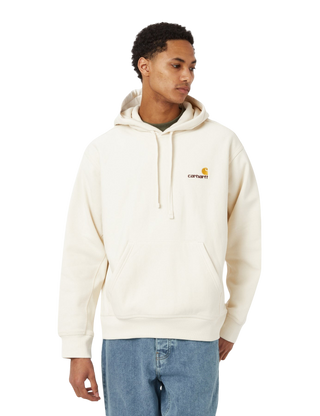 Carhartt Wip American Script Hoodie White