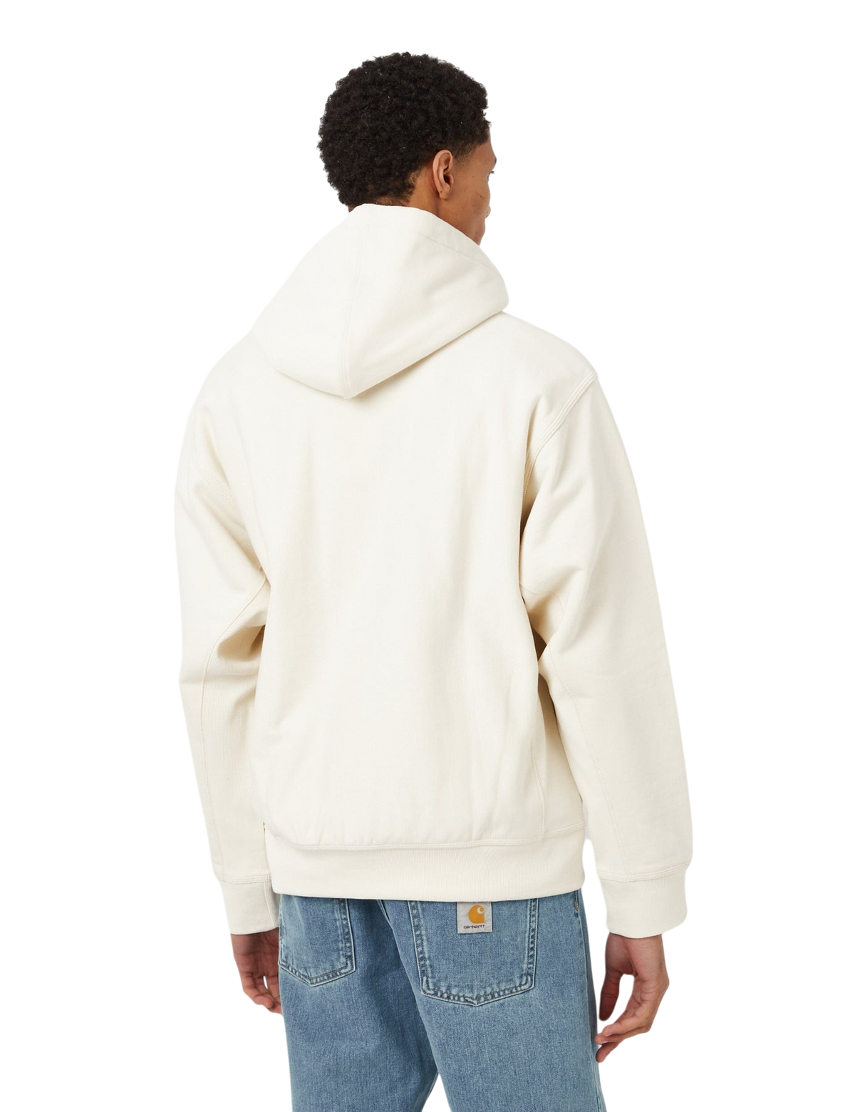 Carhartt Wip American Script Hoodie White