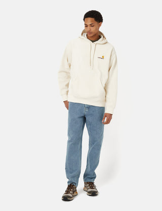 Carhartt Wip American Script Hoodie White