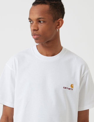 Carhartt Wip American Script T-shirt White