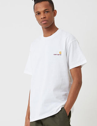 Carhartt Wip American Script T-shirt White