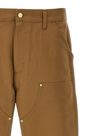 Carhartt Wip Double Knee Pants Brown