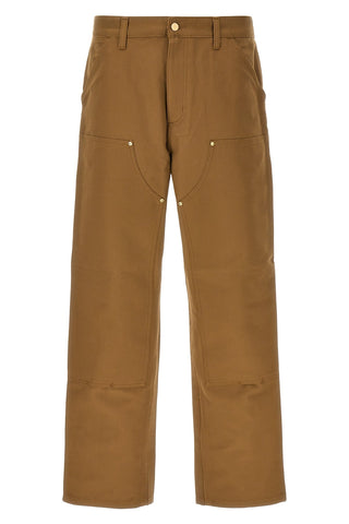 Carhartt Wip Double Knee Pants Brown