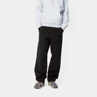 Carhartt WIP Double Knee Pants Aged Canvas Black
