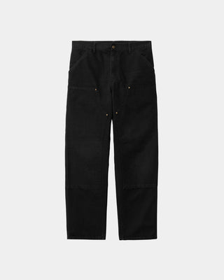 Carhartt WIP Double Knee Pants Aged Canvas Black